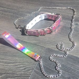 choker collar with leash